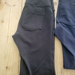 Athleta Moto Leggings with back pockets